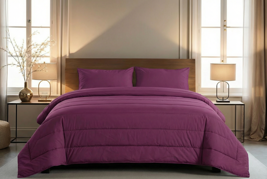 Zelesta Comfort Uni 4-Season Duvet - Bordeaux