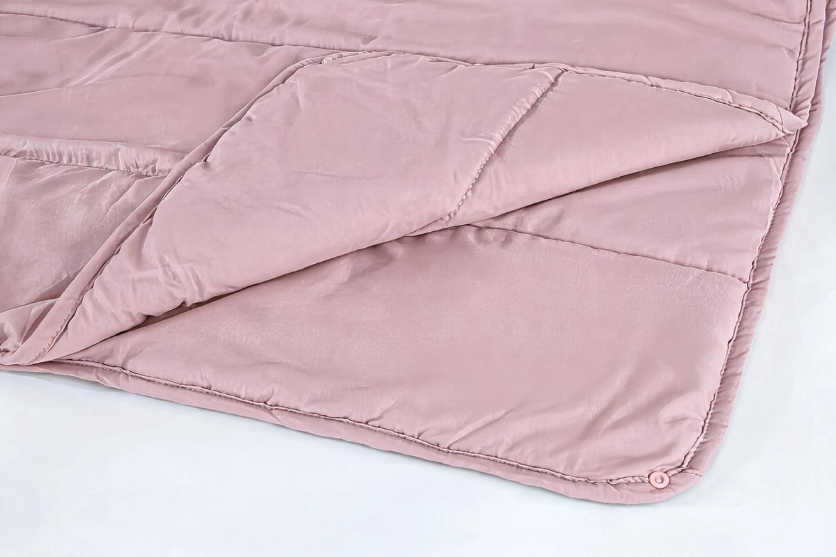 Zelesta Comfort Uni Couette 4 Saisons - Vieux Rose