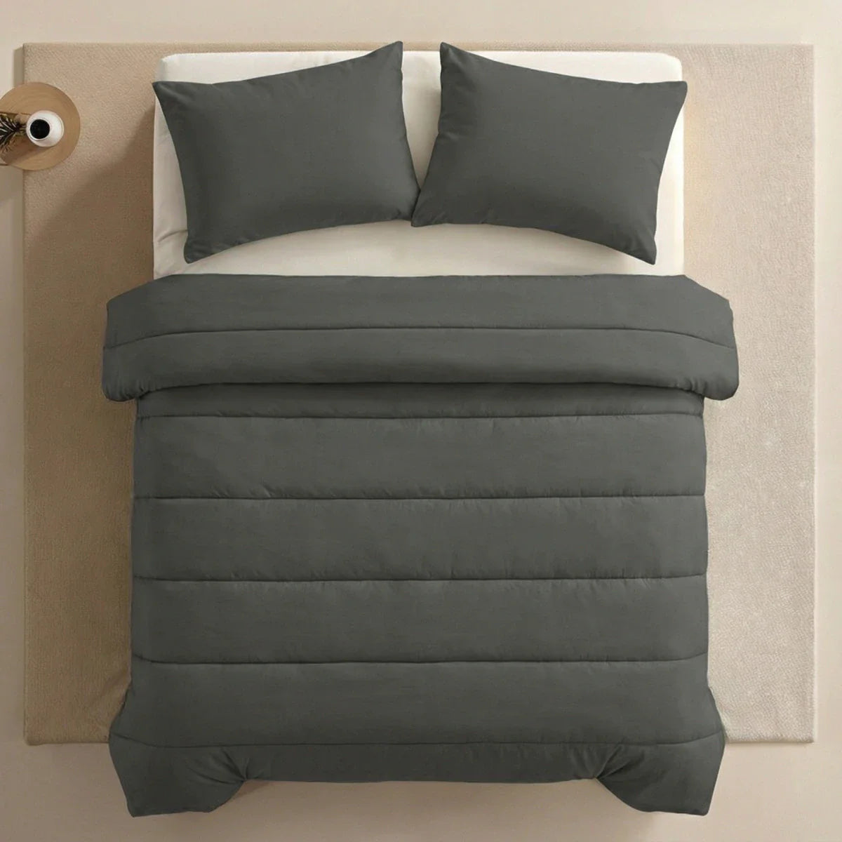 Couette d'été Zelesta Comfort Uni - Anthracite
