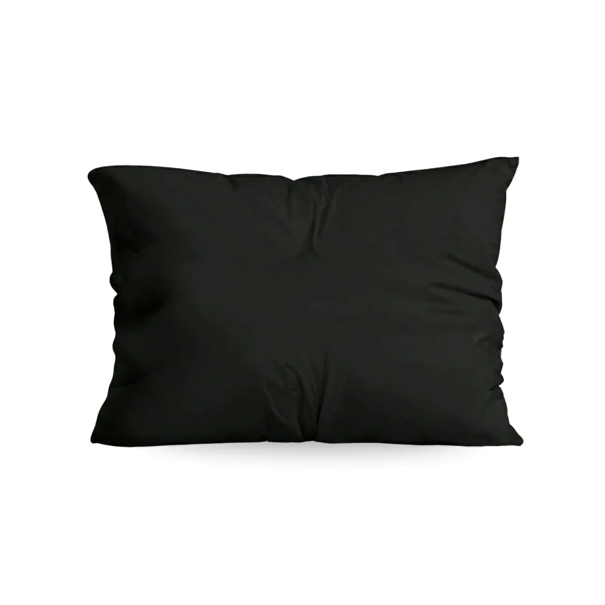 Ensemble de 2 taies d'oreiller Zelesta Comfort Uni - Noir
