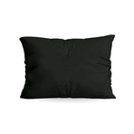 Ensemble de 2 taies d'oreiller Zelesta Comfort Uni - Noir