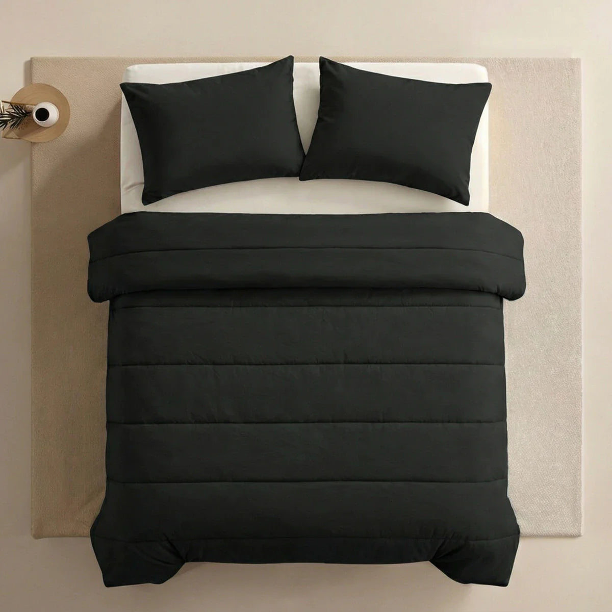 Couette Zelesta Comfort Uni - Noir