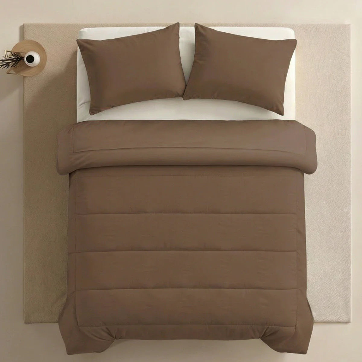 Couette Zelesta Comfort Uni - Moka