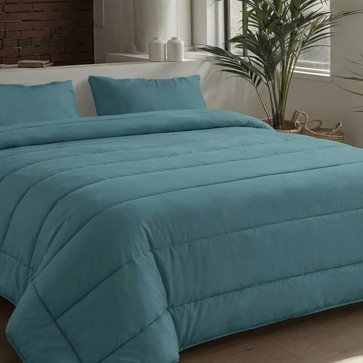Zelesta Comfort Uni Summer Duvet - Sea Green