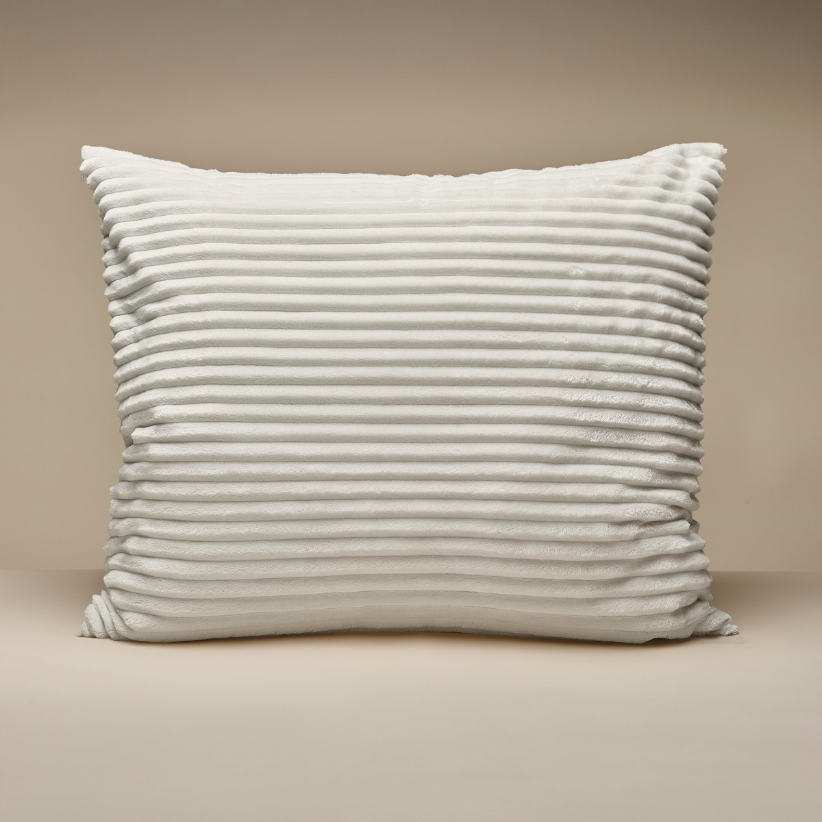Housse de coussin Zelesta Special Teddy Groove Lot de 2 - Blanc cassé