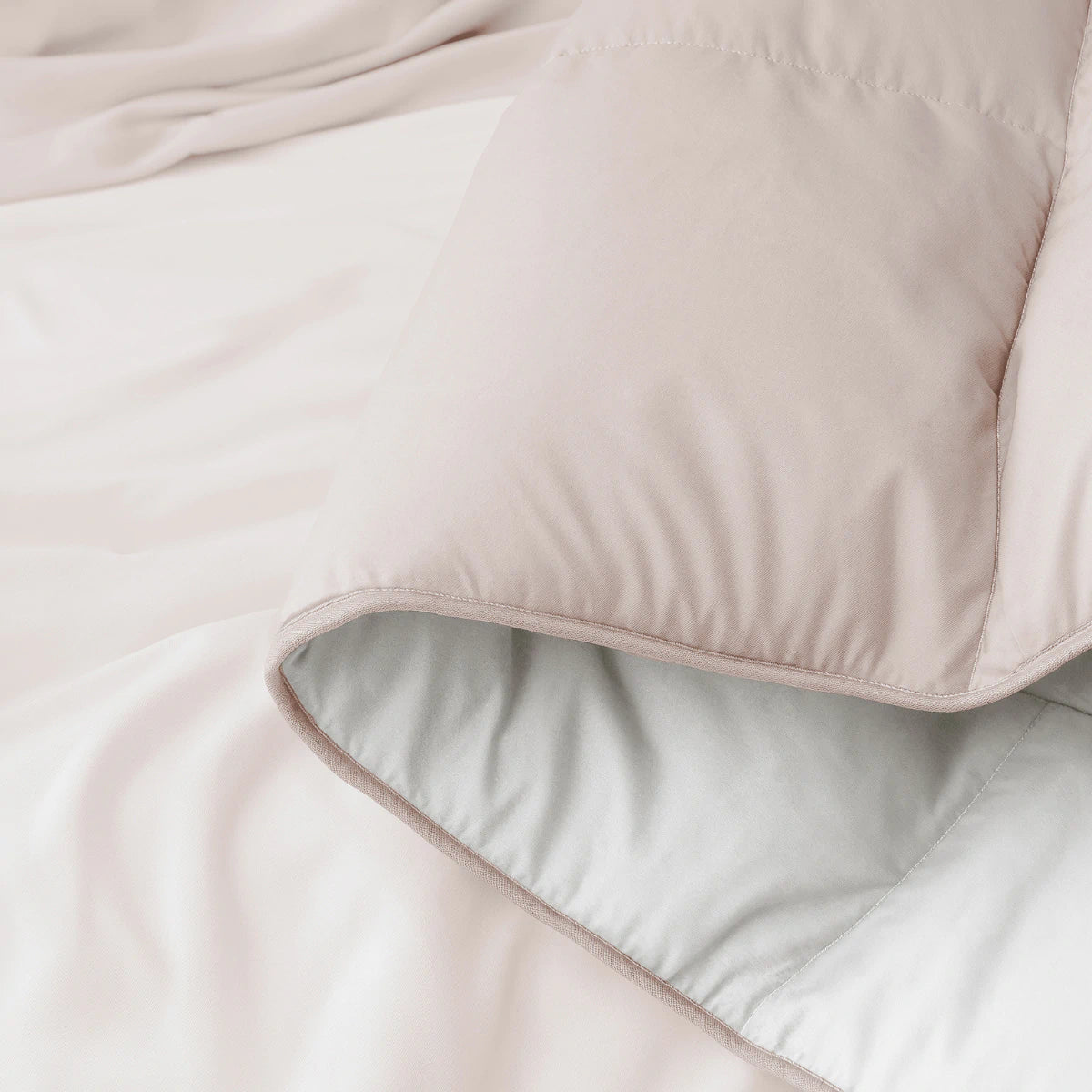 Zelesta Deluxe Duo Couette Été Coton Percale - Soie & Crème