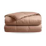 Zelesta Deluxe Uni Satin Cotton Summer Duvet - Earth Red