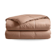 Zelesta Deluxe Uni Satin Cotton Summer Duvet - Earth Red