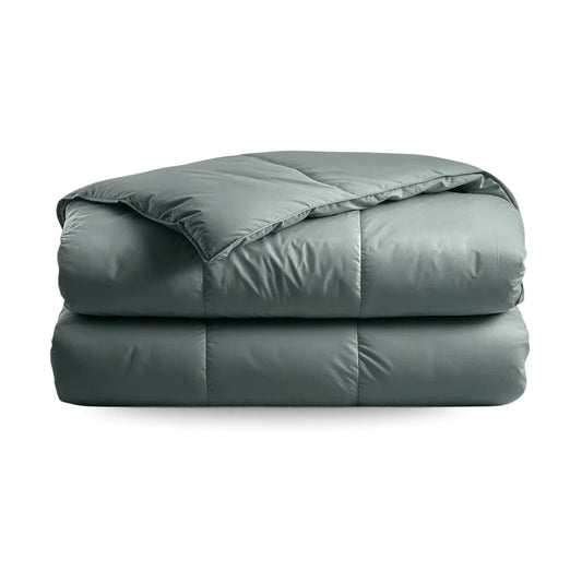 Zelesta Deluxe Uni Satin Cotton Summer Duvet - Green