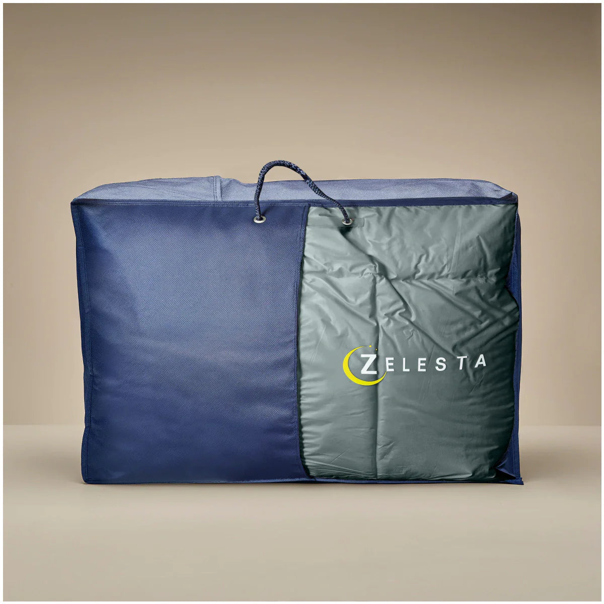 Zelesta Deluxe Uni Satin Cotton Summer Duvet - Green