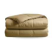 Zelesta Deluxe Uni Satin Cotton Summer Duvet - Ochre Yellow