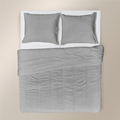 Zelesta Teddy Groovebed - Gris