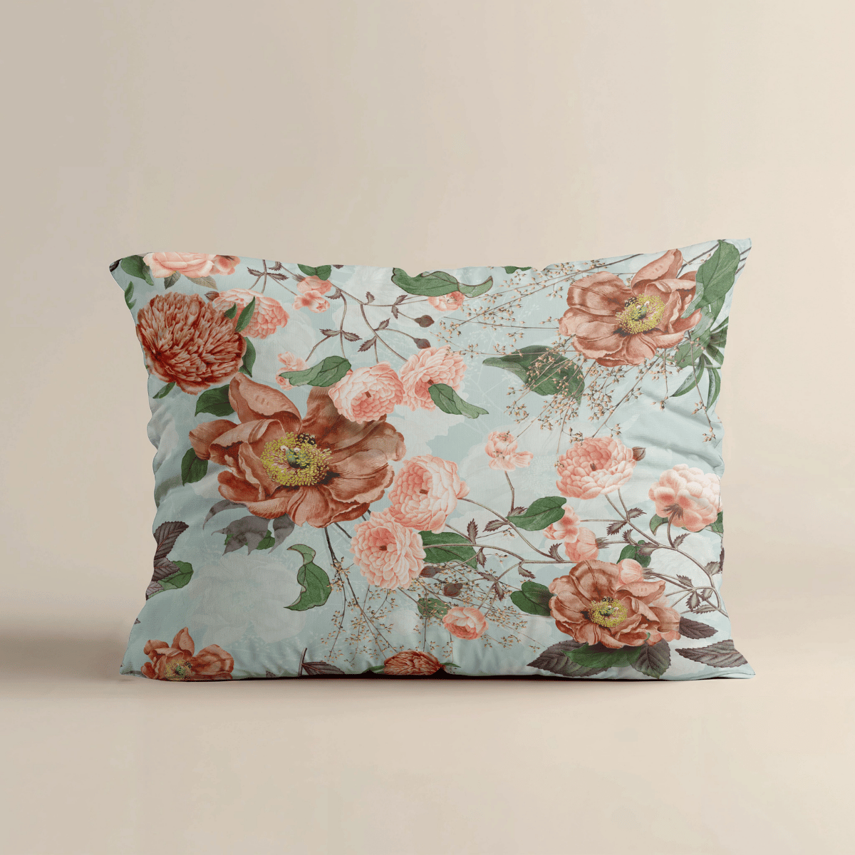 Zelesta Comfort Design Pillowcases Set Of 2 - Happy Flower