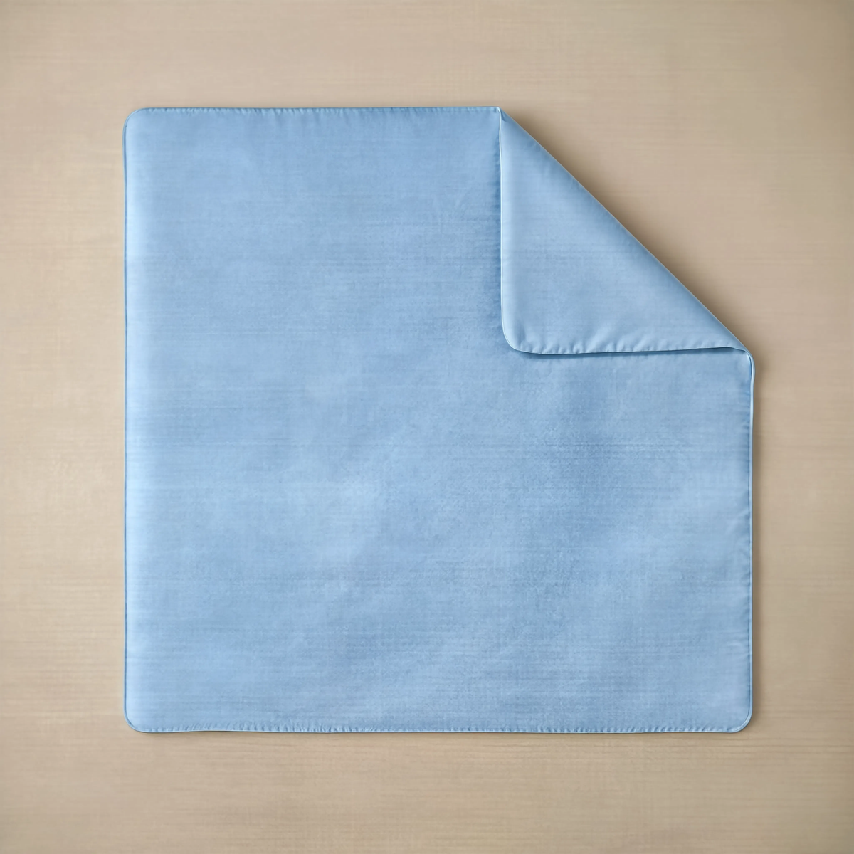 Couette Zelesta Comfort Uni Sans Coutures - Bleu Glacier