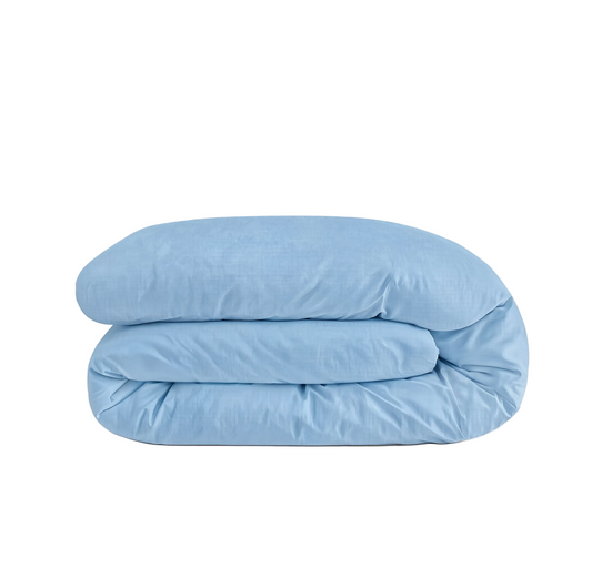Couette Zelesta Comfort Uni Sans Coutures - Bleu Glacier