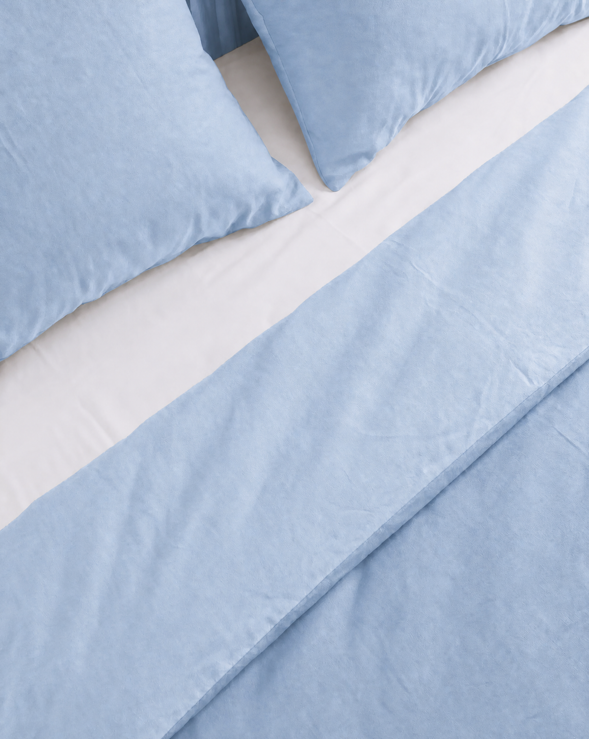 Couette Zelesta Comfort Uni Sans Coutures - Bleu Glacier