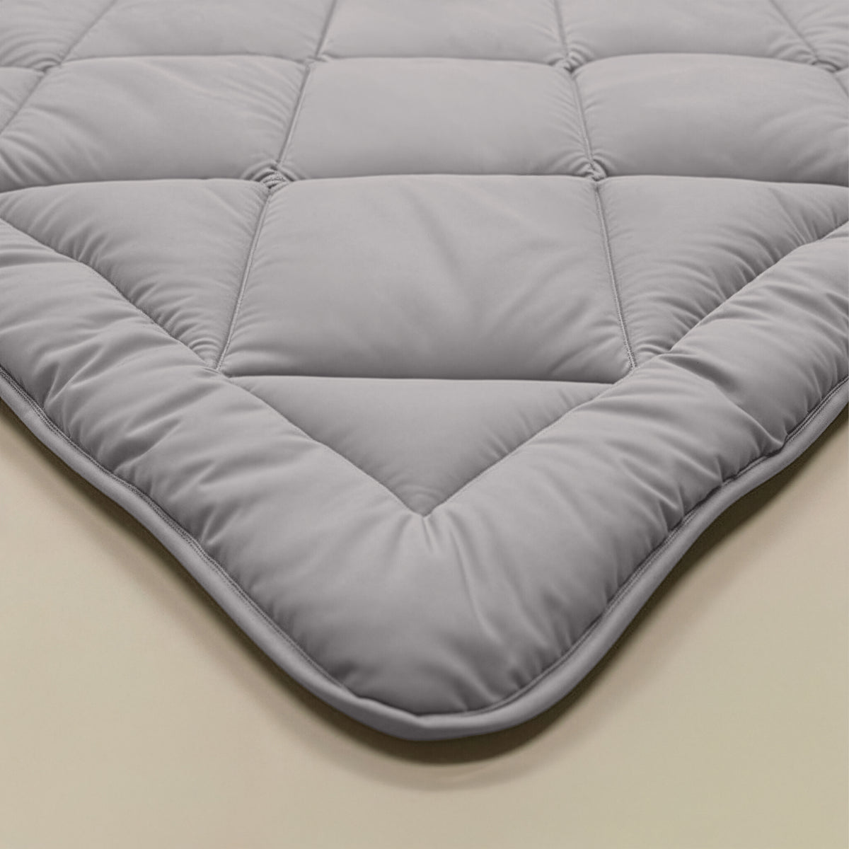 Zelesta Comfort Uni Diamond Duvet - Dark Taupe