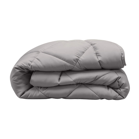 Zelesta Comfort Unie Diamant Couette - Taupe Foncé