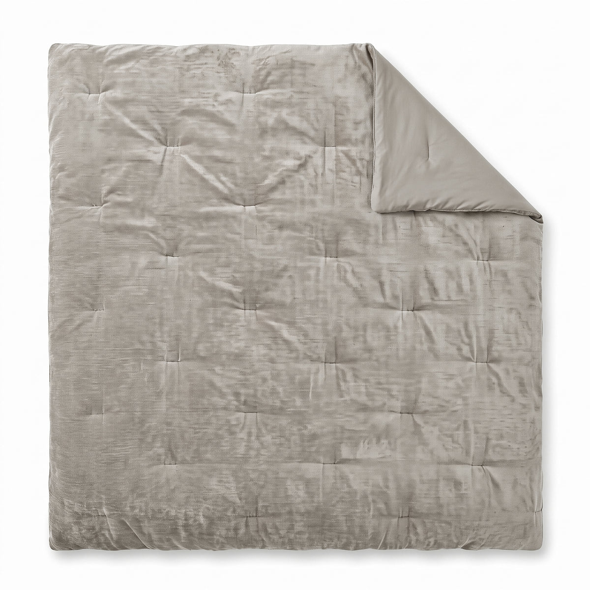 Zelesta Special Jersey Chenille Couette - Gris métal
