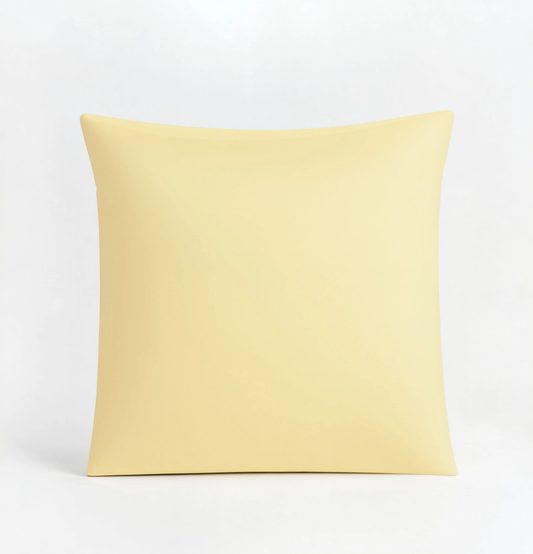 Zelesta Pure Duo Seamless Cotton Pillowcase Set Of 2 - Yellow