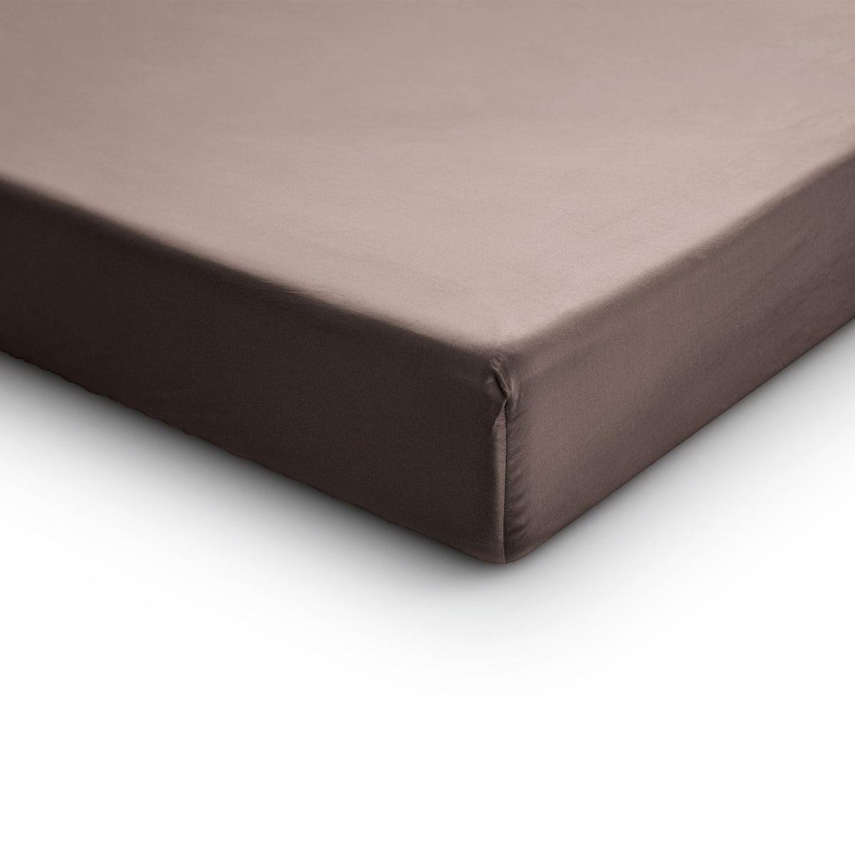 Primaviera Drap-housse Satin Deluxe Taupe