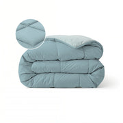 Zelesta Pure Duo Cotton Duvet - Grey-Blue & Light Blue