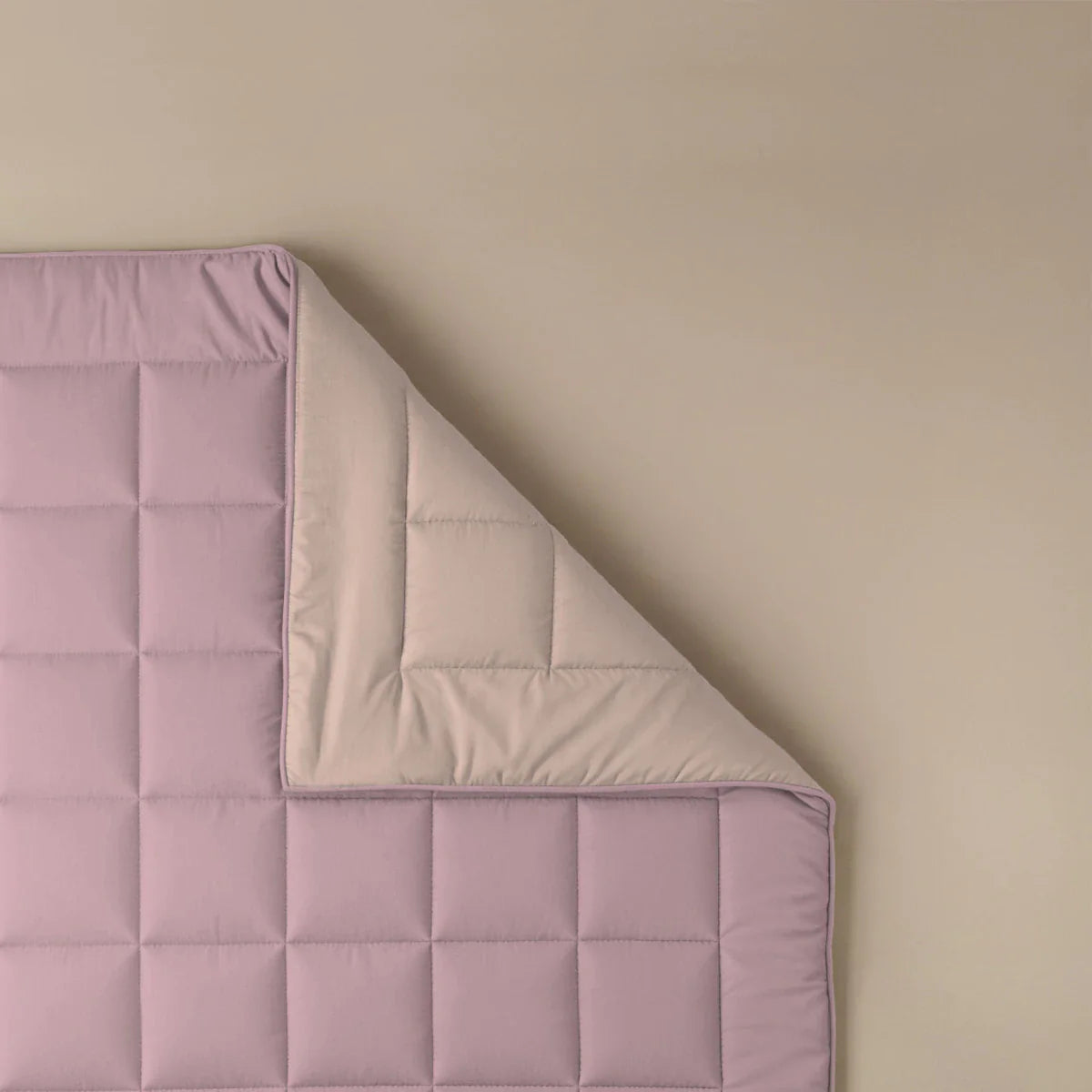 Zelesta Pure Duo Cotton Summer Duvet - Soft Lilac & Soft Pink