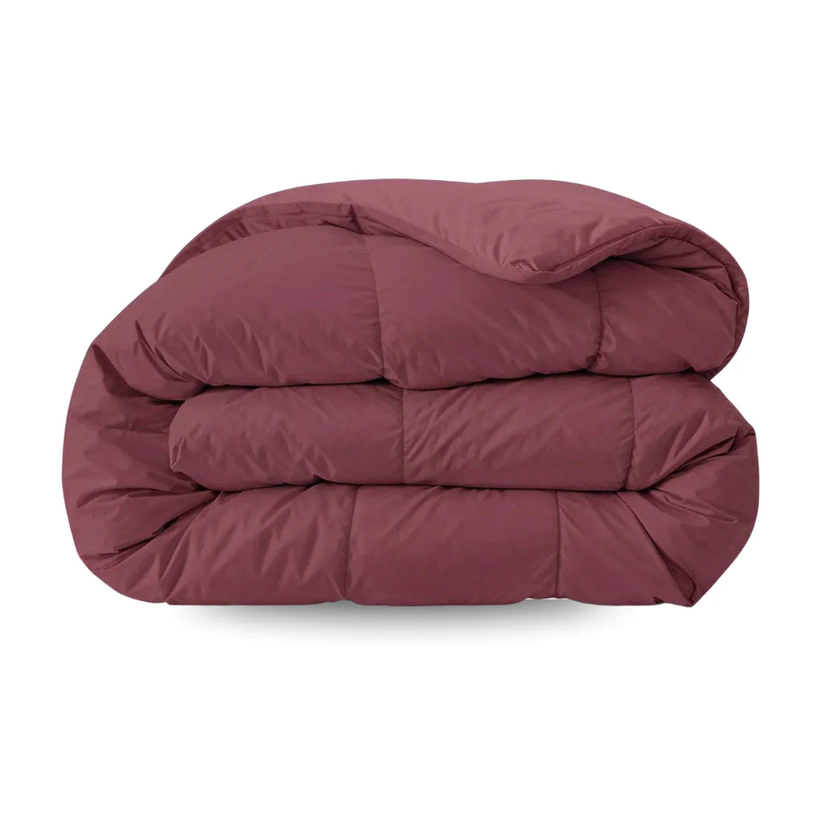 Zelesta Pure Uni Cotton Duvet - Burgundy