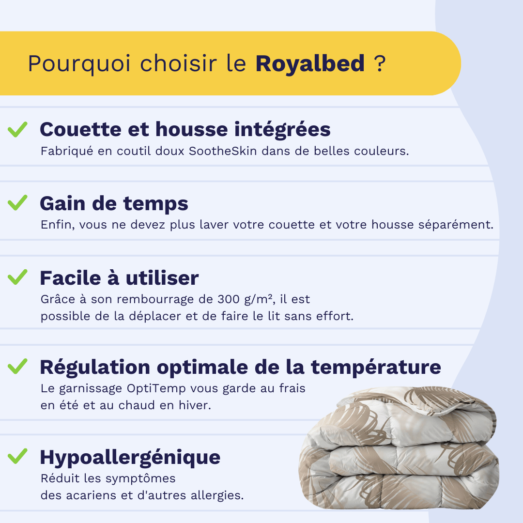 Zelesta Royalbed - Feuilles de Palmier