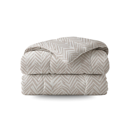 Zelesta Pure Design Cotton Couette - Crème ethnique