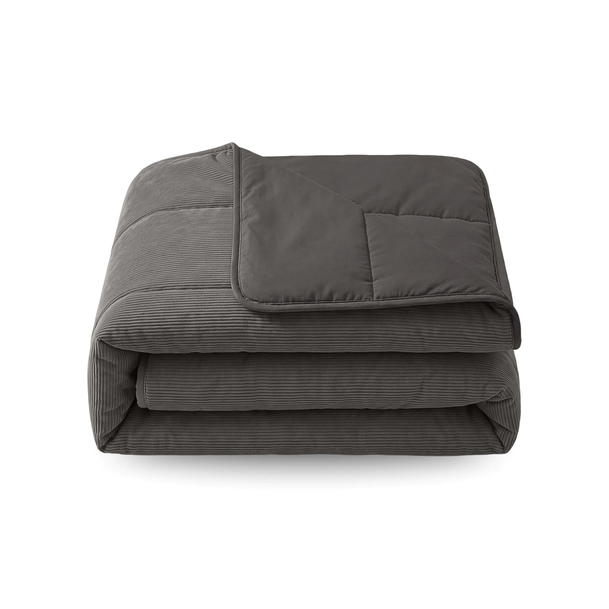 Zelesta Special Corduroy Cotton Couette - Anthracite