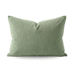 Zelesta Special Corduroy Cotton Taies d'oreiller Lot de 2 - Vert forêt