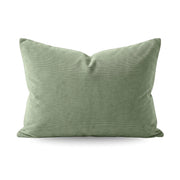 Zelesta Special Corduroy Cotton Taies d'oreiller Lot de 2 - Vert forêt