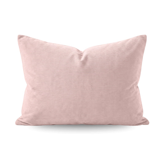 Zelesta Special Corduroy Percale Cotton Pillowcase Set Of 2 - Dusty Pink