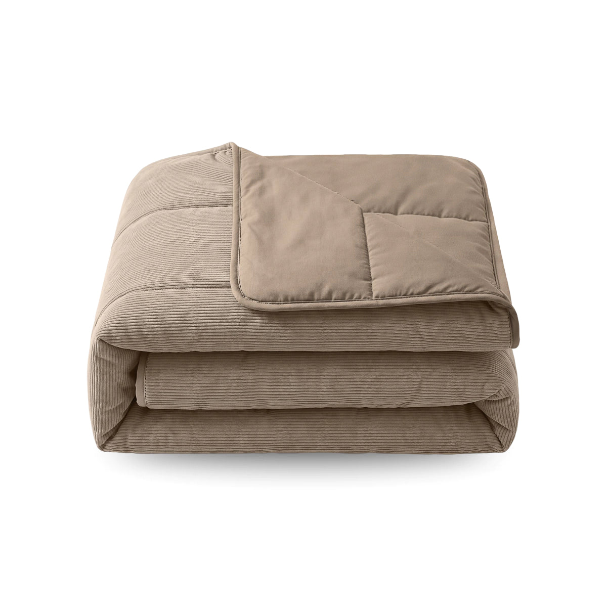 Zelesta Special Corduroy Cotton Couette - Taupe