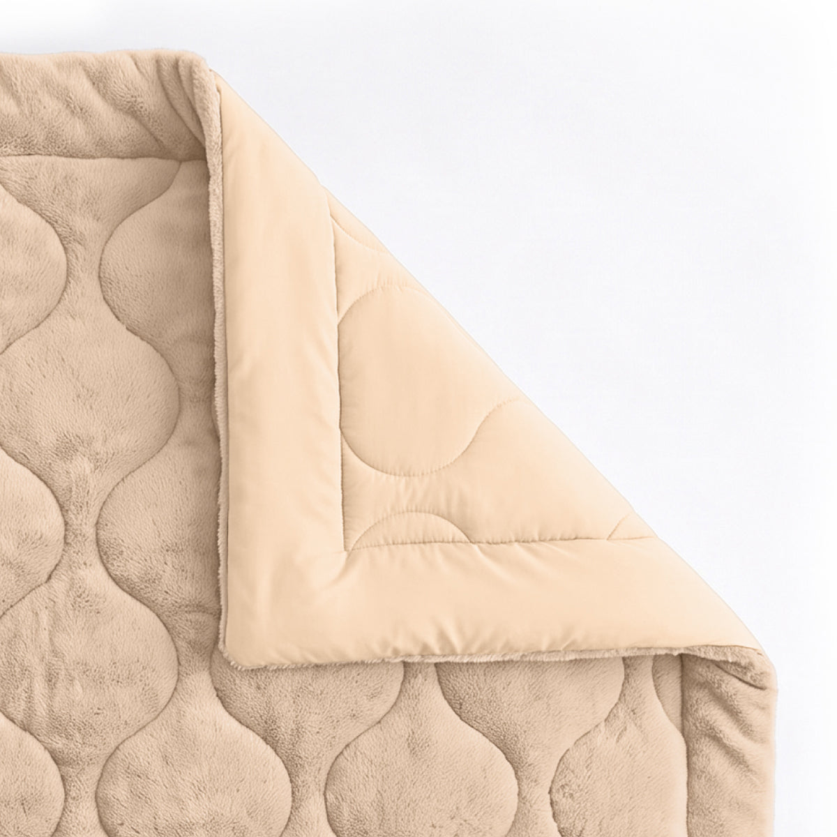 Zelesta Special Teddy Faux Fur Duvet - Cozy Cappuccino