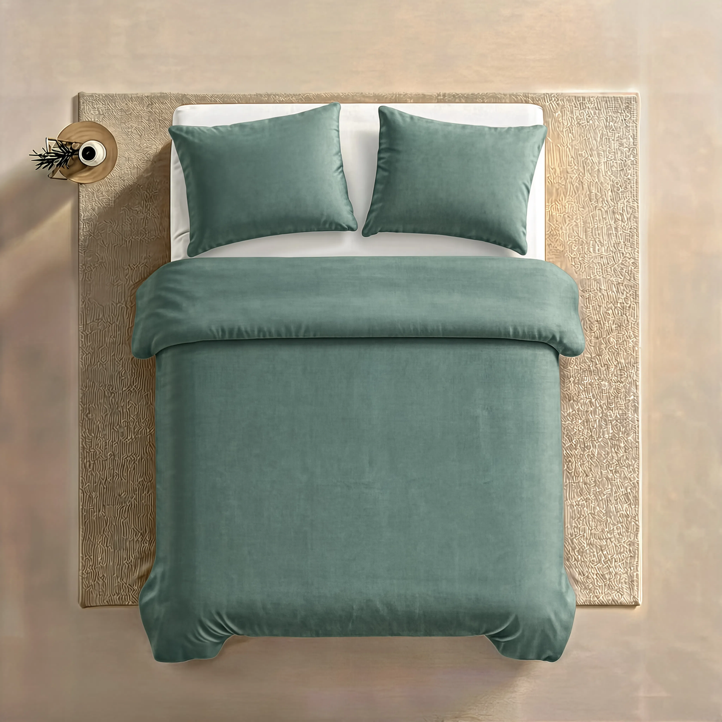 Zelesta Comfort Uni Seamless Duvet - Sea Foam Green