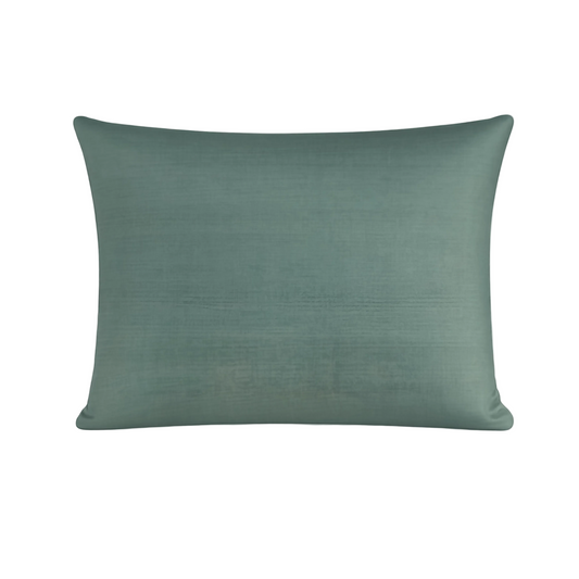 Taie d'Oreiller Zelesta Comfort Uni Sans Coutures Lot de 2 - Vert Mousse