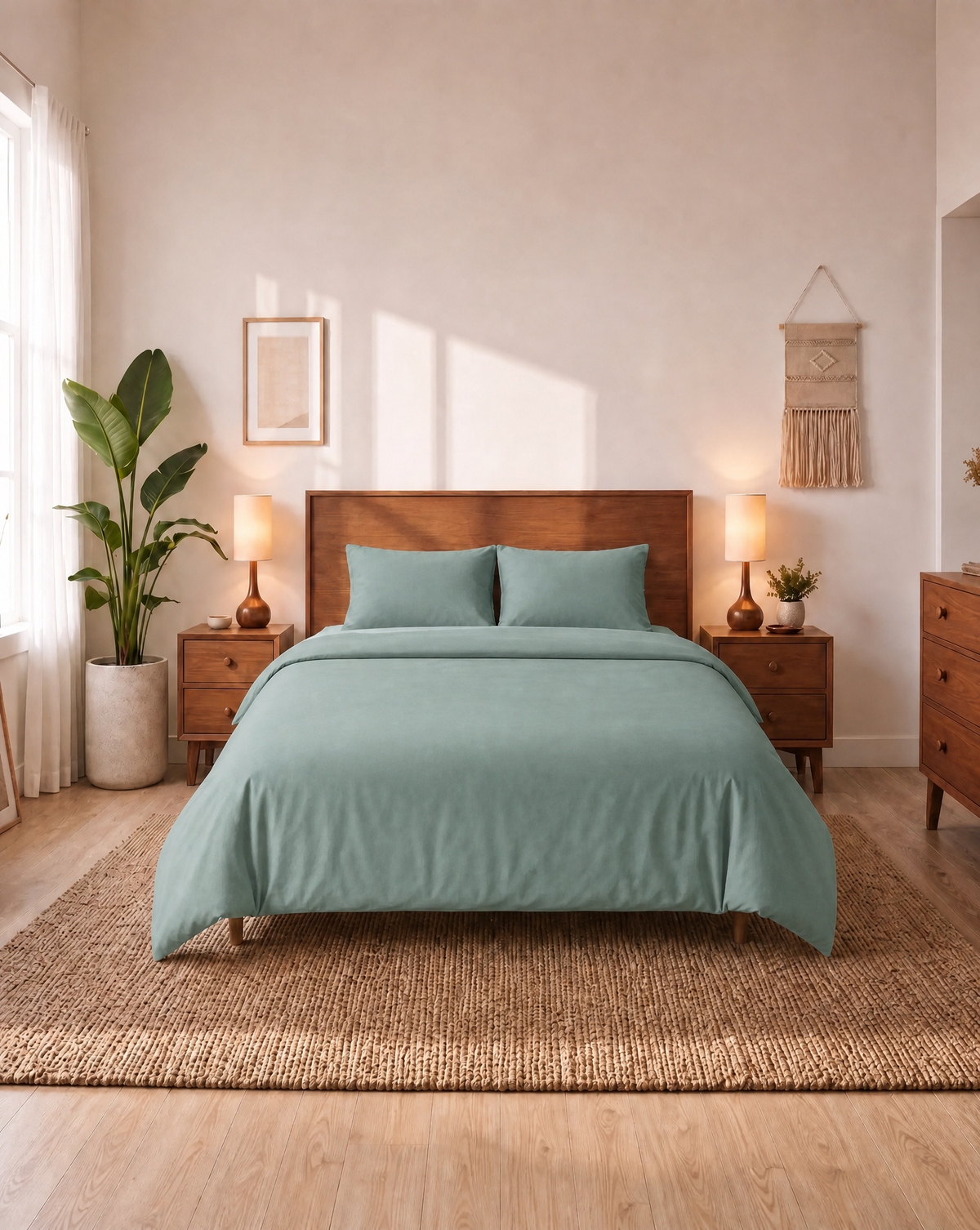 Couette Zelesta Comfort Uni Sans Coutures - Vert Mousse