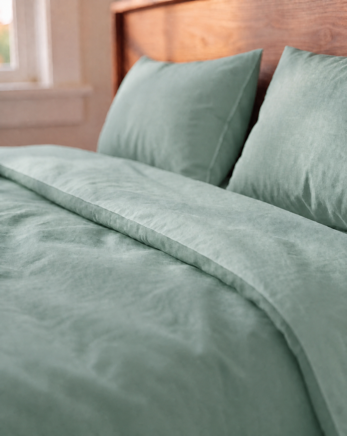 Couette Zelesta Comfort Uni Sans Coutures - Vert Mousse