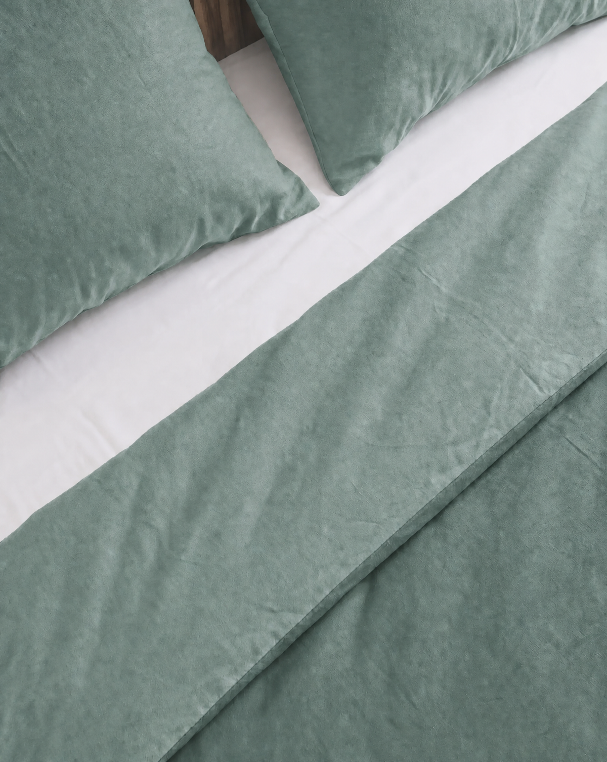 Couette Zelesta Comfort Uni Sans Coutures - Vert Mousse