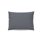 Zelesta Comfort Uni Taie d'Oreiller Set de 2 - Gris Pierre