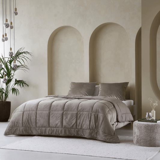 Zelesta Spécial Velvet Couette - Taupe