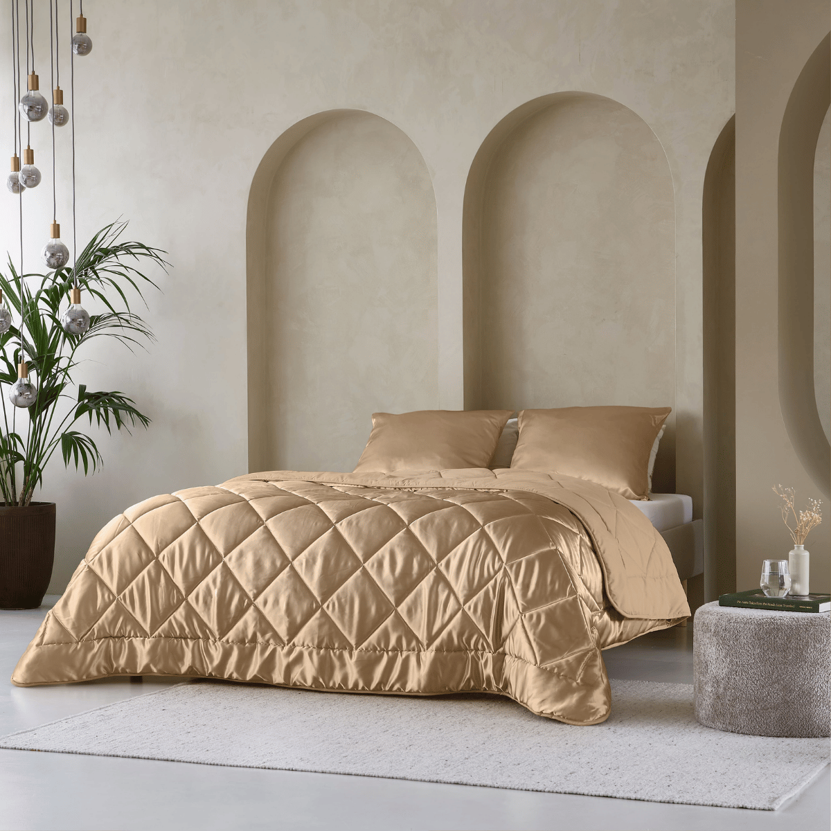 Zelesta Beautybed - Taupe Tropical