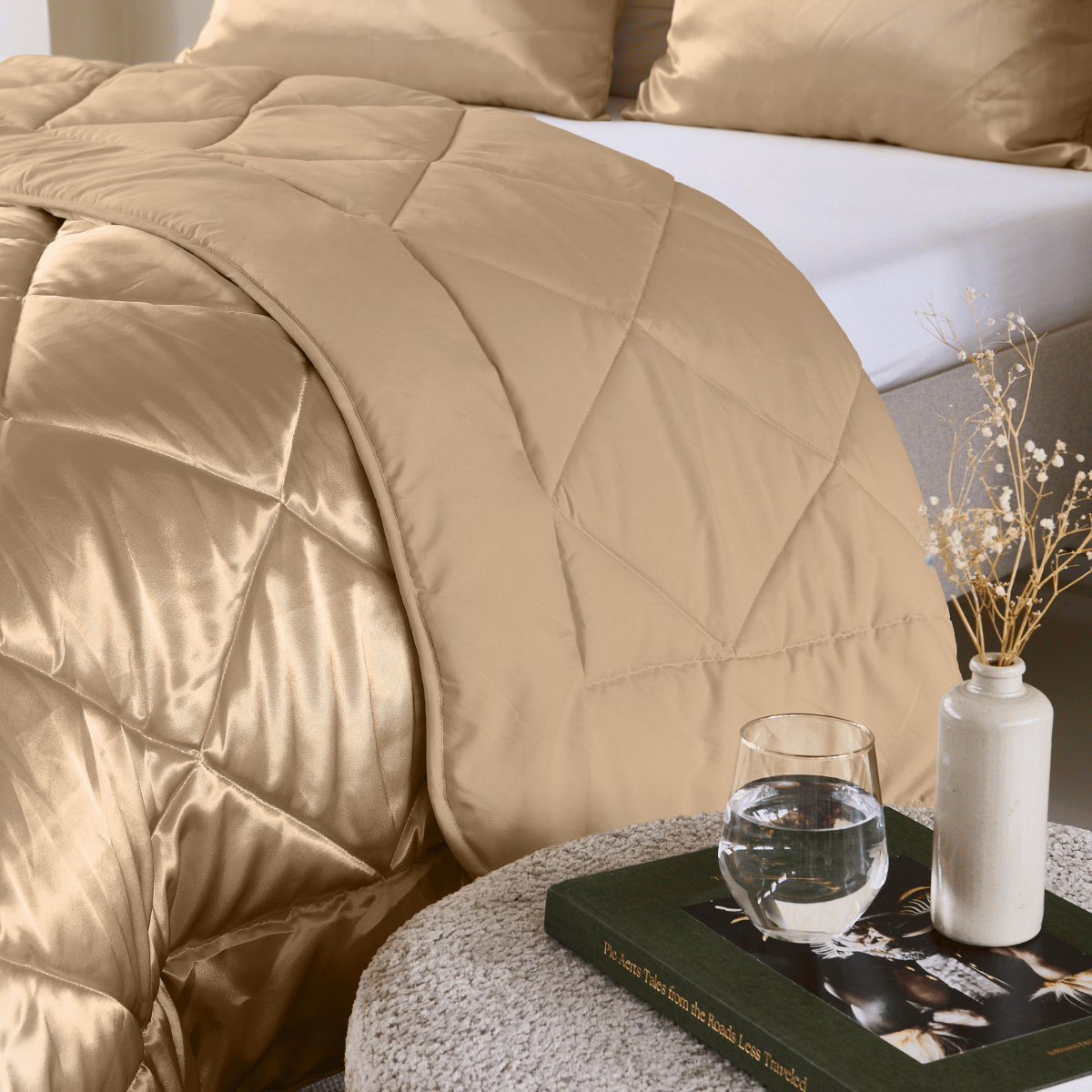 Zelesta Beautybed - Taupe Tropical