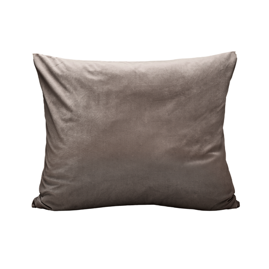 Zelesta Spécial Velvet Taie d'Oreiller Lot de 2 - Taupe