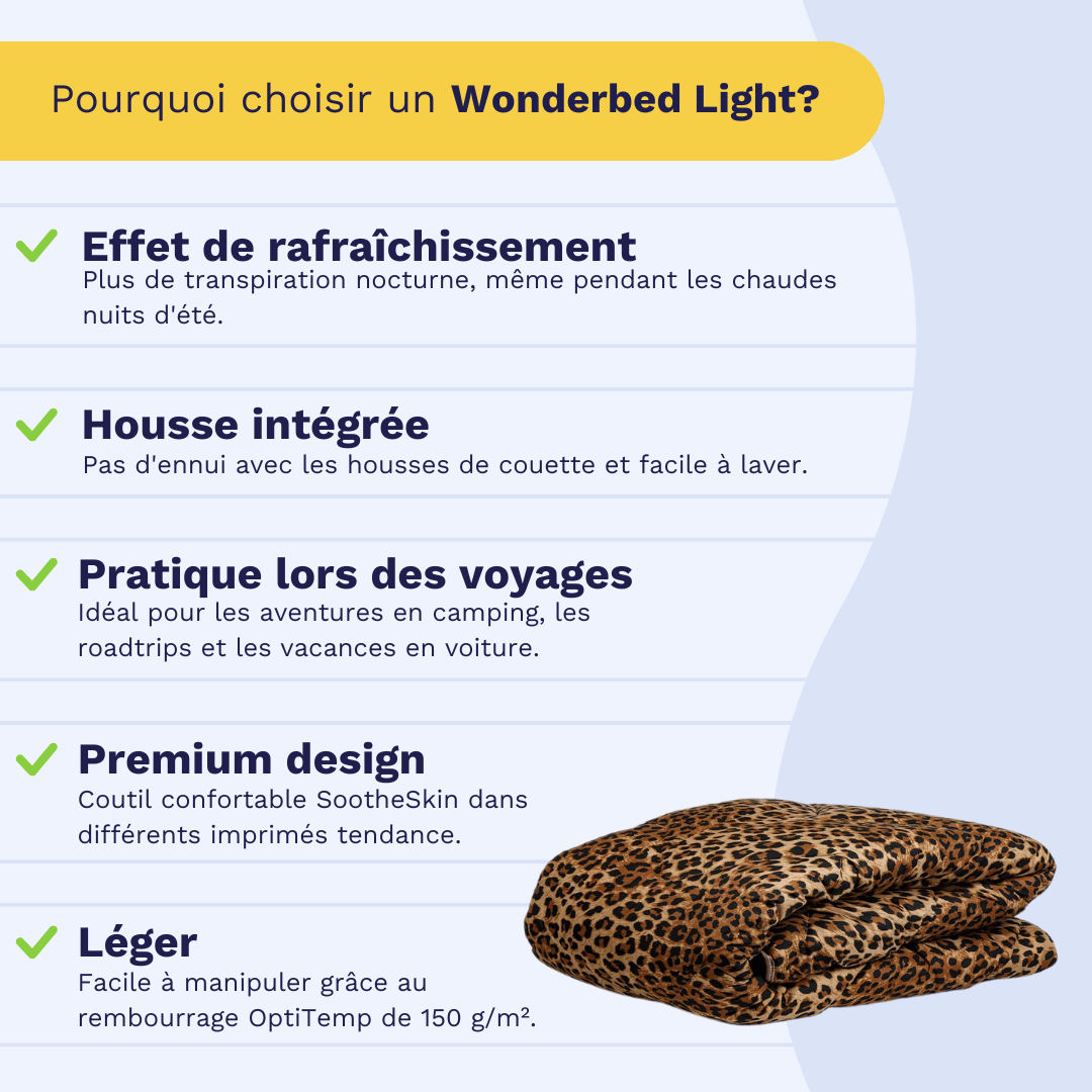 Zelesta Wonderbed Light Peau de Jaguar