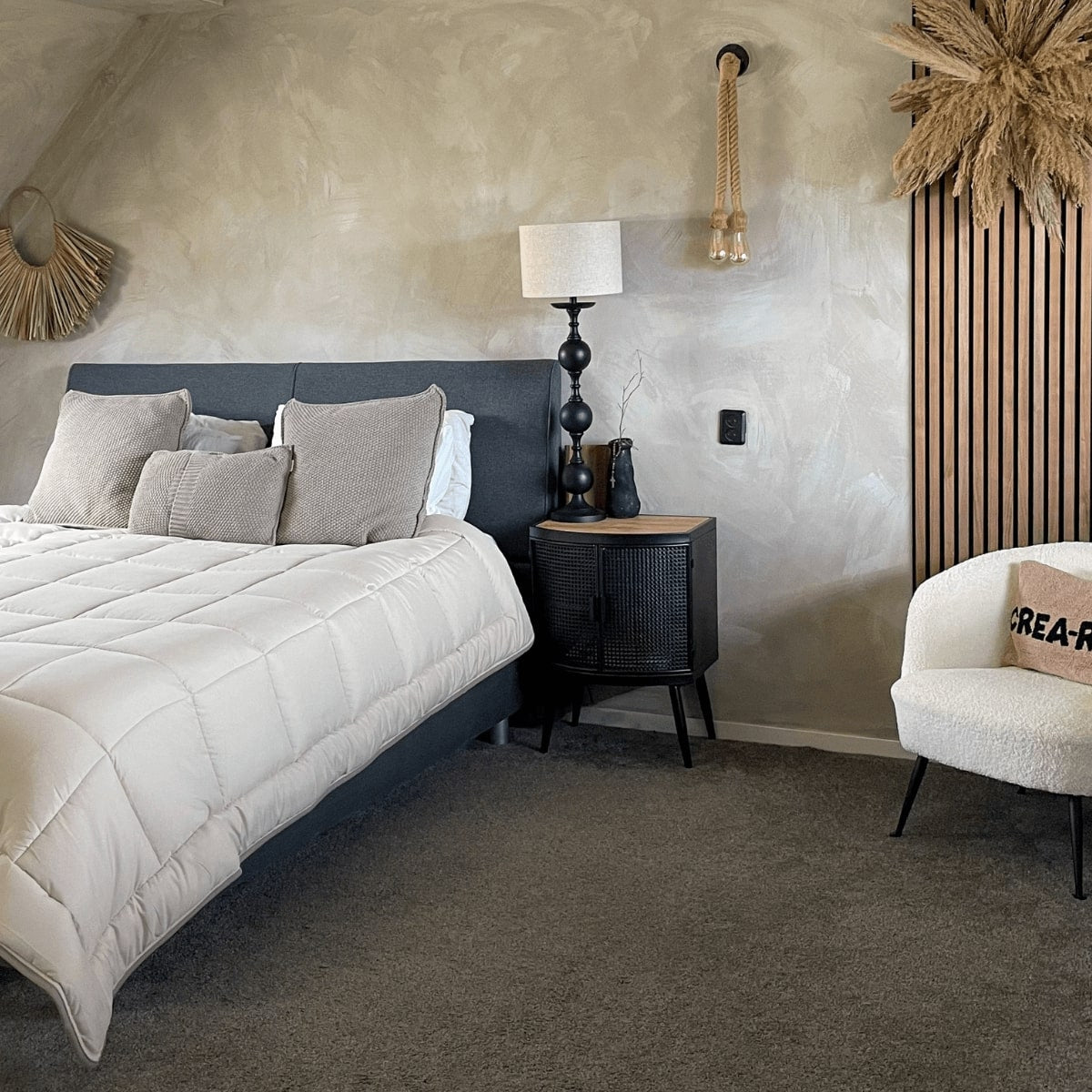 Zelesta Everyday Duo Duvet - Taupe & Linen