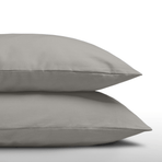 Zelesta Everyday Uni Taies d'oreiller Lot de 2 - Gris