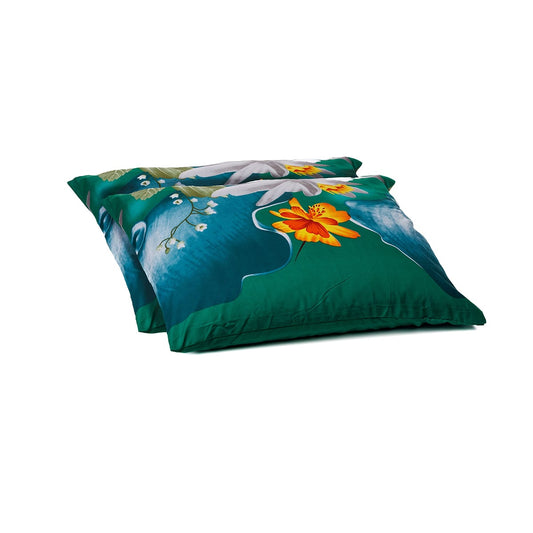 Zelesta Comfort Design Taie d'Oreiller Lot de 2 - Fleurs de Printemps